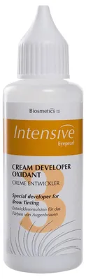 Image de Biocosmetics Teinture intense pour sourcils et cils Crème révélatrice 3% 50ml