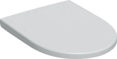 Produktbild von Geberit iCon WC-Sitz weiß überlappend Absenkautomatik, QR abschließbar, 1 Stk.