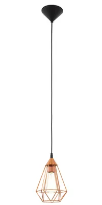 Image de EGLO Suspension Tarbes D17,5 cm cuivre 94193