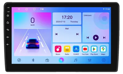 Immagine prodotto di Autoradio, sistema multimediale intelligente, integrazione smartphone, compatibile con Fiat 500 2016 2017 2018 2019. Sistema stereo GPS intelligente, T3CP (4 core 2G 64G)