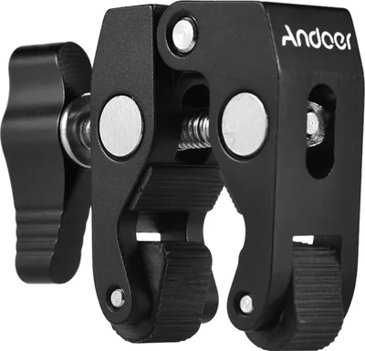 Produktbild von Andoer Krabbenzange Clip Super Clamp mit 1/4 Zoll & 3/8 Zoll Schraubenloch