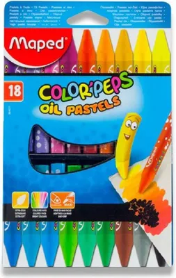 Immagine prodotto di Olejové pastely Maped Color´Peps 18ks