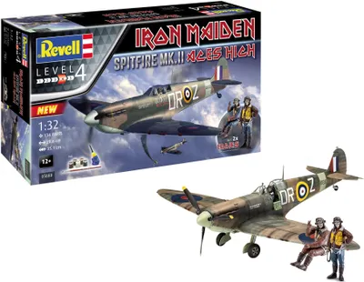 Image de Revell Geschenkset Spitfire Mk.II "Aces High" Iron Maiden 1:32