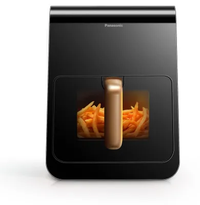 Zdjęcie produktu dla Panasonic NF-CC600, Frytkownica na gorące powietrze, 6 l, 80 °C, 200 °C, 60 min, Pojedyńczy
