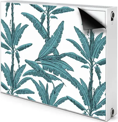 Produktbild von Magnet Radiator Magnet Mat Heizkörper Heizung Verkleidung Abdeckung 90x60 cm  - Niederlassungen, Palme