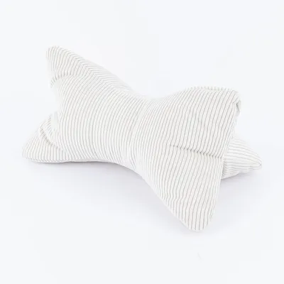 Produktbild von Magma Leseknochen Nackenkissen Cord cremeweiß 42x22cm