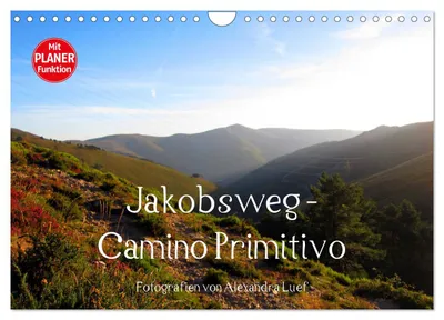 Produktbild von Jakobsweg - Camino Primitivo (Wandkalender 2027 DIN A4 quer), CALVENDO Monatskalender