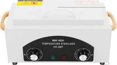 Obrázok produktu pre Sterilizátor so suchým teplom, vysoký výkon, účinná dezinfekcia, biely a čierny, EÚ