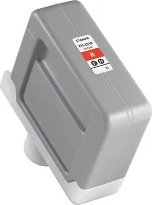Produktbild von Canon PFI-301R, Rot, Tinte auf Pigmentbasis, 330 ml, 1 Stück(e)