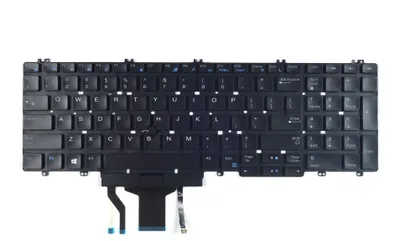A laptop keyboard is shown against a white background.