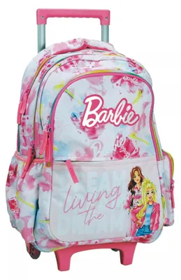 Immagine prodotto di Barbie Paints zaino scuola arrotolabile, borsa 46 cm