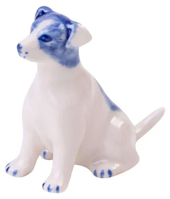 Produktbild von Heinen Delfts Blauw – Miniatuur Jack Russell