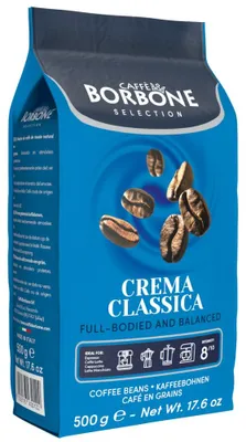 Zdjęcie produktu dla Caffe Borbone Crema Classica - Ziarna kawy - 500 g
