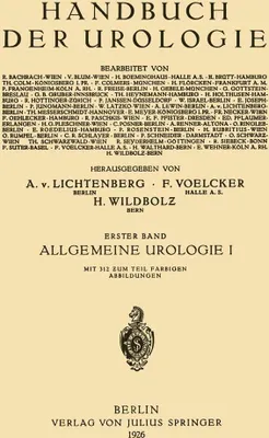 Produktbild von Allgemeine Urologie