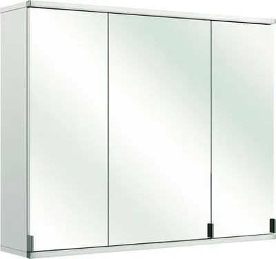 Produktbild von Spiegelschrank Pelipal 90 x 20 x 73 cm weiß hochglanz 3-türig IP 33