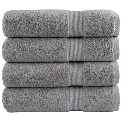 Obrázek produktu pro Prémiové ručníky SOLUND 4 ks šedé 50x100 cm 600 g/m²