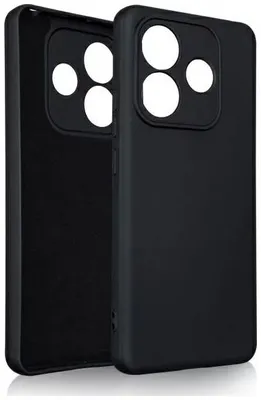 Obrázok produktu pre Beline silikónové puzdro pre Xiaomi Redmi Note 14, čierna farba