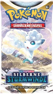 Obrázok produktu pre Pokémon SWSH12 Meč a štít Strieborný búrkový vietor - Single Booster - nemčina