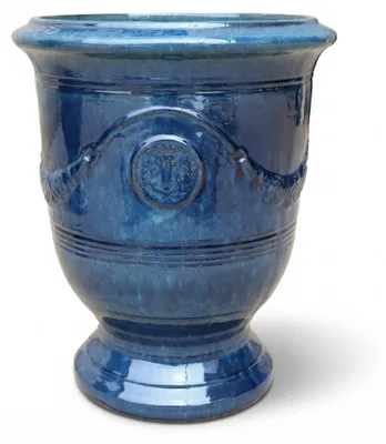 Produktbild von Provencelia Keramik Pflanzkübel Richelieu 30, Ø58 x H70 cm, frostbeständig, handgefertigt, glasiert, Outdoor, Garten, Terrasse
