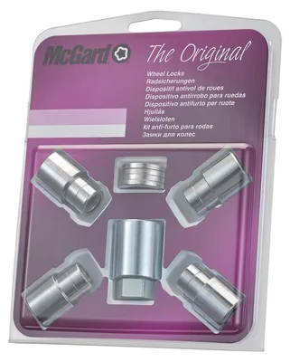 Produktbild von Mcgard Flachmutter-Set 4 Stück Original J030 Gewinde M12x15 Schlüsselgröße 21