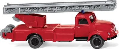 Produktbild von Wiking Magirus S 3500 Leiterwagen Feuerwehr 062002