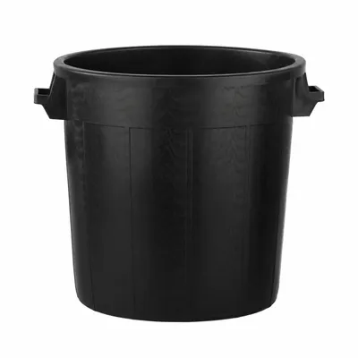 Produktbild von BigDean Universaltonne 50 Liter ohne Deckel Allzweck Tonne Schwarz, KI-generiertes Bild