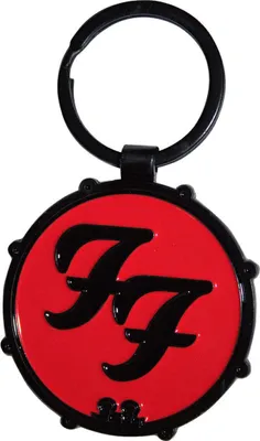 Immagine prodotto di Foo Fighters Ff Logo Drum Klíčenka bifacciale