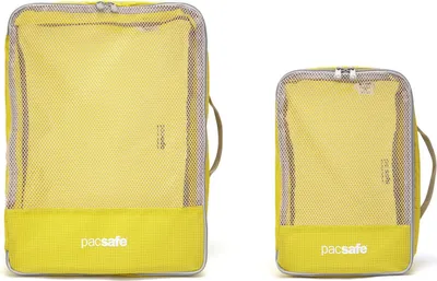 Produktbild von pacsafe Packsack Travel Packing Cubes Citronelle grün grau