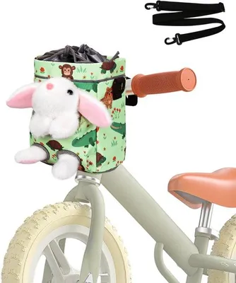 Produktbild von Kinderfahrradtas mit Schultergurt, wasserdicht, für Dreirad, Scooter oder Fahrrad