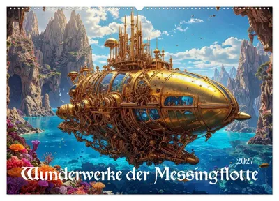 Produktbild von Wunderwerke der Messingflotte (Wandkalender 2027 DIN A2 quer), CALVENDO Monatskalender