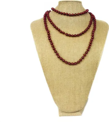 Produktbild von Schmuckbüste Dekobüste Schaufensterbüste Kettenhalter Jute Look H37