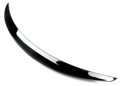 Obrázek produktu pro Spoiler na zadní kapotu, kompatibilní s vozy Mercedes-Benz třídy C (W206), lehký a odolný, lesklá černá