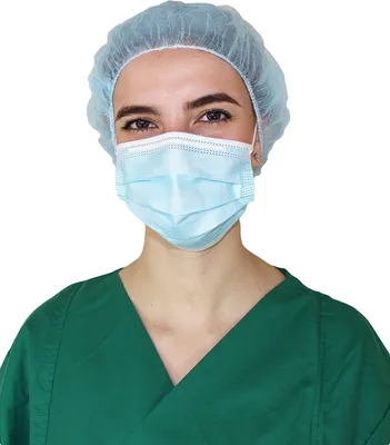 Produktbild von 1000 Medi-Inn Medi-Inn® Barett-Hauben, Vlies Ø 52 cm blau 93202