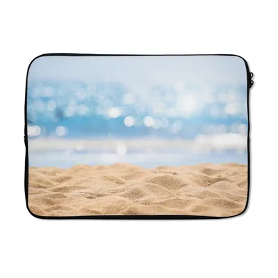 Produktbild von MuchoWow® Laptop Hülle 14 ZollStrand - Meer - Sand Laptoptasche - Laptoptasche - Stoßsicher - Schutzhaube
