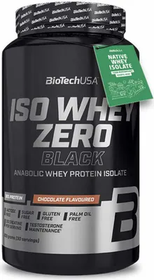 Image de Whey Isolate - Biotech USA - Iso whey zero black (908g) - Saveur Vanille