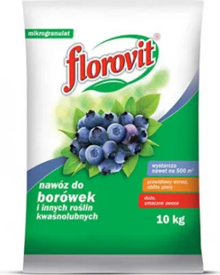 Zdjęcie produktu dla Florovit nawóz do borówek i innych roślin kwaśnolubnych worek 10kg