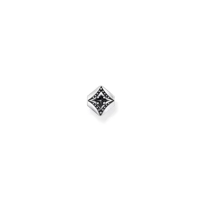 Produktbild von Thomas Sabo Einzel-Ohrstecker aus Sterlingsilber, Zirkonia, schwarz