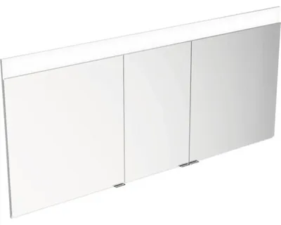 Obrázek produktu pro Zrcadlová skříňka s osvětlením KEUCO Edition 400 141 x 15,4 x 65 cm stříbrná