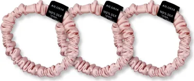 Produktbild von AILORIA Set 3 Scrunchies S aus Seide DOUX