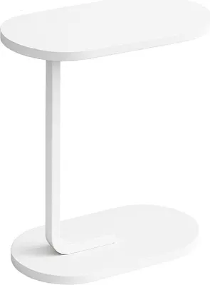 Zdjęcie produktu dla Stolik Kawowy Boczny 63X45X30Cm Biały