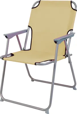 Produktbild von Camping - Klappstuhl Stoff Oxfort Metall Beige