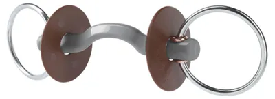 Produktbild von Beris Bits Wassertrense Konnex Zungenbogen Soft 18 mm Ring 7,5 cm Stangengebiss 130mm