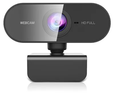 Productafbeelding van Webcam Full HD, 1080p met microfoon, 360° rotatie, plug & play voor pc/laptop