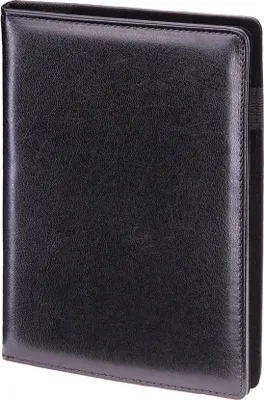 Image de Carnet d'adresses A4 noir avec insert remplaçable 38B