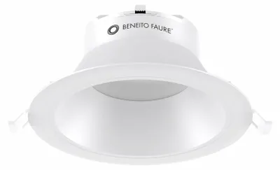 Produktbild von Beneito & Faure Thessis LED-Einbauleuchte 25 W, 90°-Farbtemperaturschalter, 3000 K/4000 K/5000 K, mattweiße Oberfläche - Innenbeleuchtung