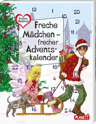 Produktbild von Freche Mädchen - frecher Adventskalender
