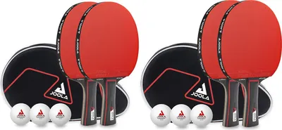 Produktbild von Joola 2x Tischtennis Set Duo Pro | Tischtennisschläger Tischtennisbälle Tischtennishülle Schläger Ball Hülle