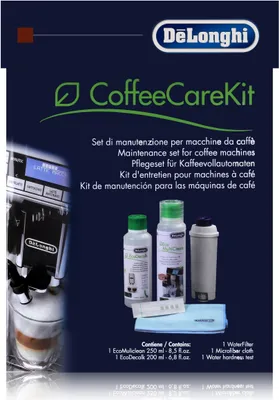 Produktbild von Delonghi CoffeeCareKit Pflegeset DLSC306 - Für Kaffeevollautomaten (1er Pack)