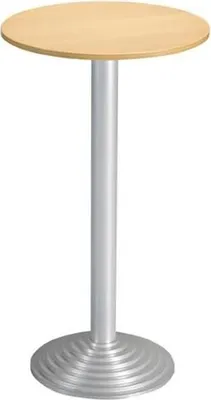 Zdjęcie produktu dla Stół barowy | okrągły | średnica: 600 mm | jeden blat | grubość blatu: 19 mm