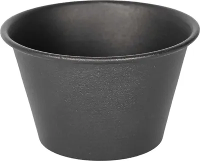 Zdjęcie produktu dla Metalowa doniczka Mary's Garden Supplies 8,5 cm, kolor czarny